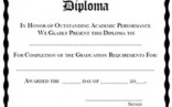 Printable Diploma Ukran Agdiffusion Com Ordination Certificate Example