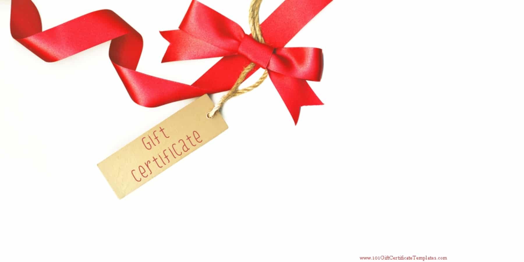 Printable Gift Certificate Templates Card Samples Free