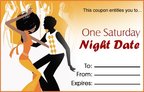 Printable Love Coupons At WithLuv Date Night Certificate