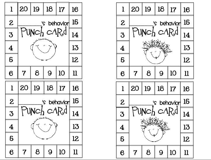 Printable Punch Cards Demire Agdiffusion Com