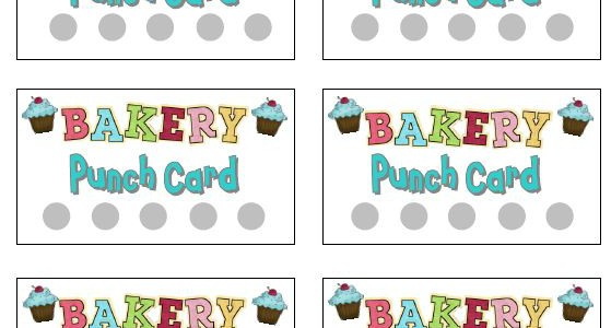 Printable Punch Cards For Dramatic