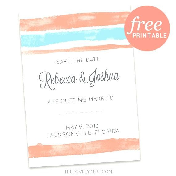 Printable Save The Date Postcard Multiple Photo Card Wedding Free Templates