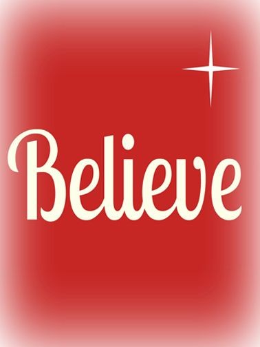 Printable Stencil Word Believe Decorating Ideas In