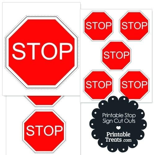 Printable Stop Sign Hanslodge Cliparts