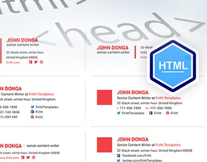 Professional Free Email S HTML Template On Behance Html
