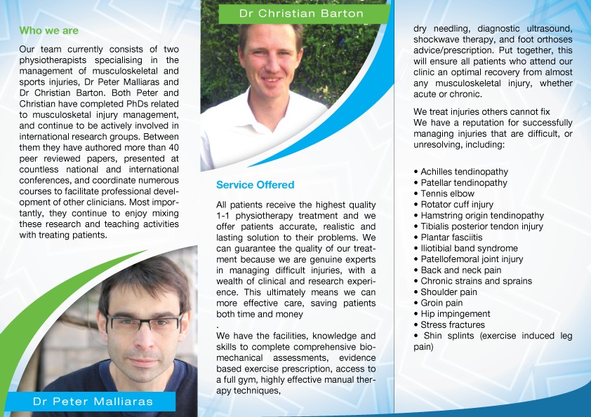 Professional Serious Clinic Brochure Design For A Company By