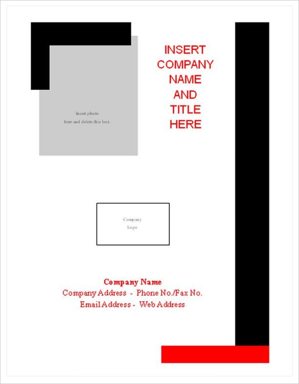 Project First Page Design Zrom Tk Cover Template Free Download