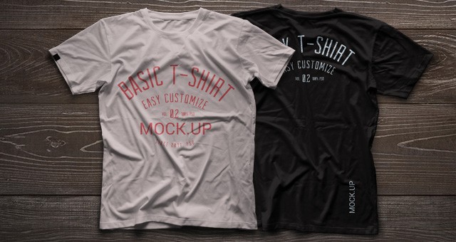 Psd Tshirt Mockup Template Vol2 Mock Up Templates Pixeden Free