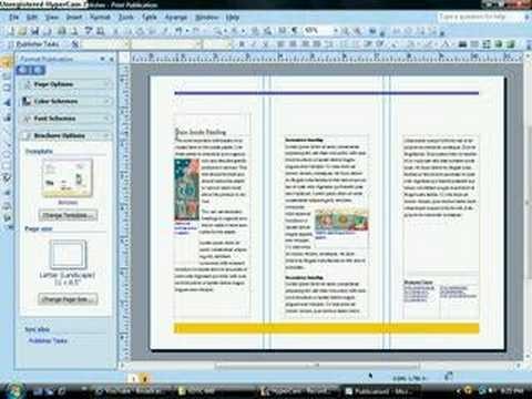 Publisher Tutorial YouTube Microsoft Examples