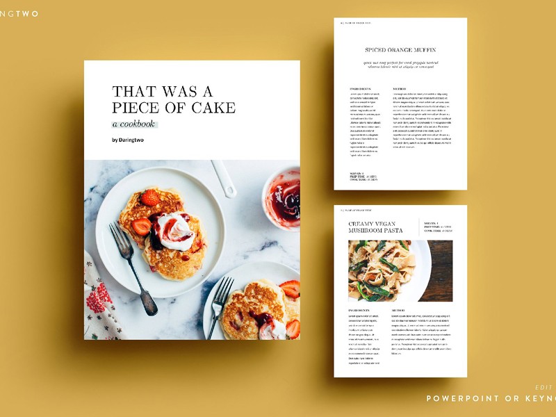 R2 Ebook Template Powerpoint Keynote By Templates Dribbble