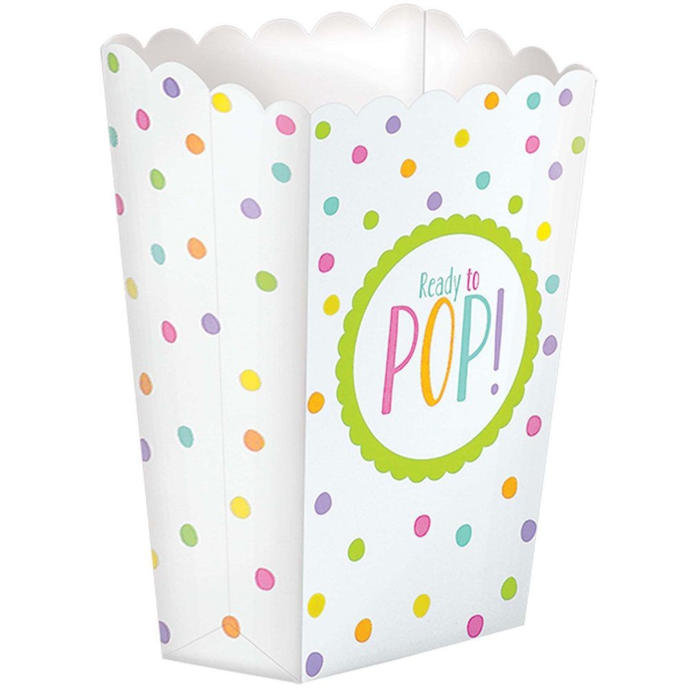 Ready To Pop Baby Shower Favor Popcorn Boxes General