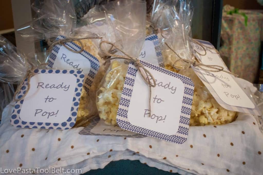 Ready To Pop Baby Shower Favors Love Pasta And A Tool