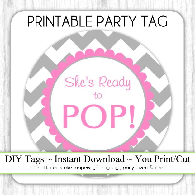 Ready To Pop Baby Shower Printables Image Collections Imageblog Co About