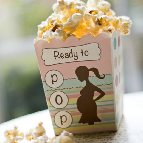 Ready To Pop Baby Shower Theme And Popcorn Favor
