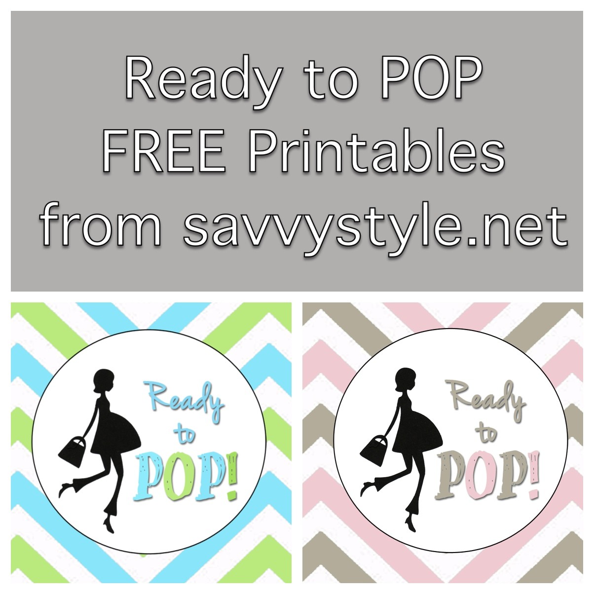 Ready To Pop Free Printables Sweetwood Creative Co Atlanta About Baby