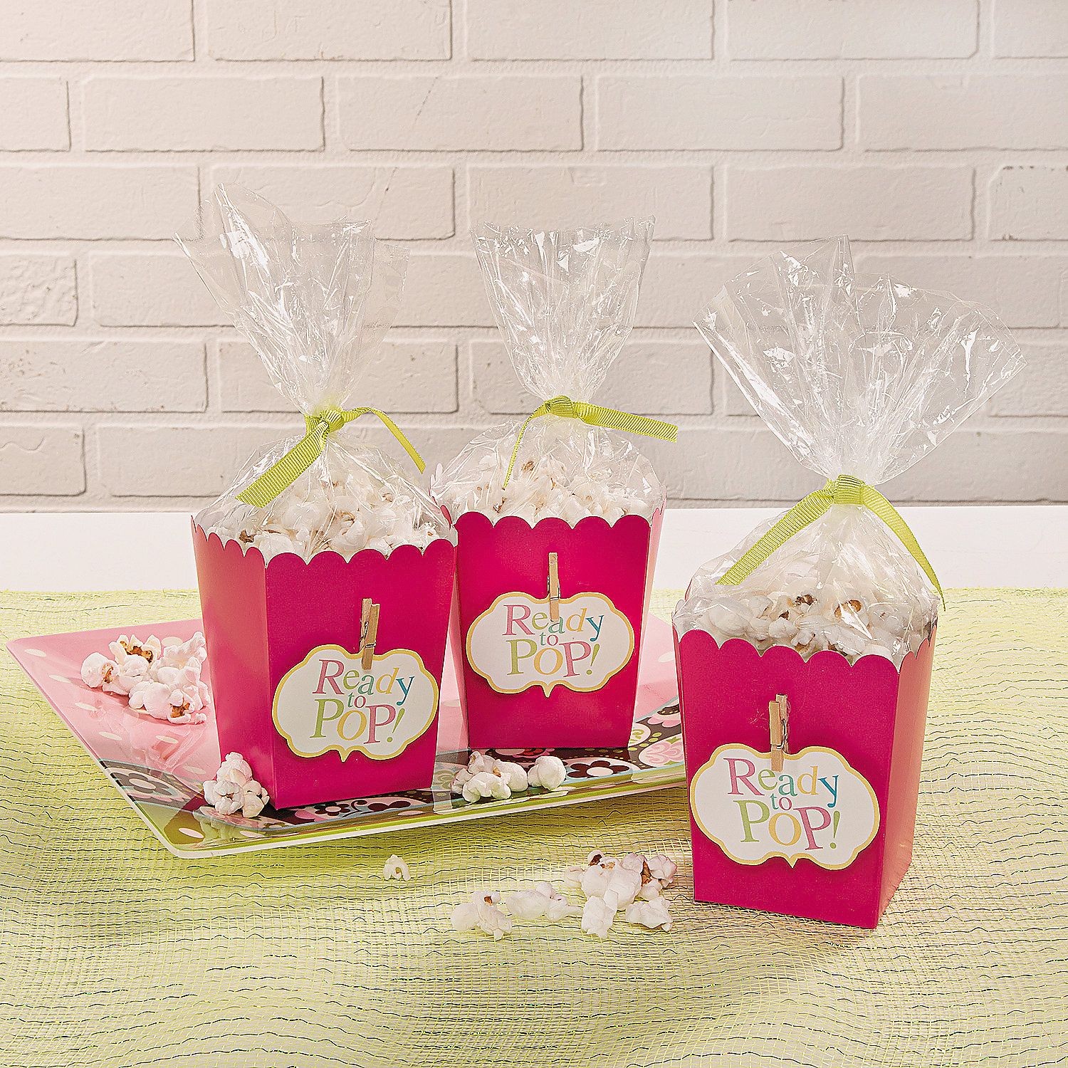 Ready To Pop Popcorn Boxes With Printable Template