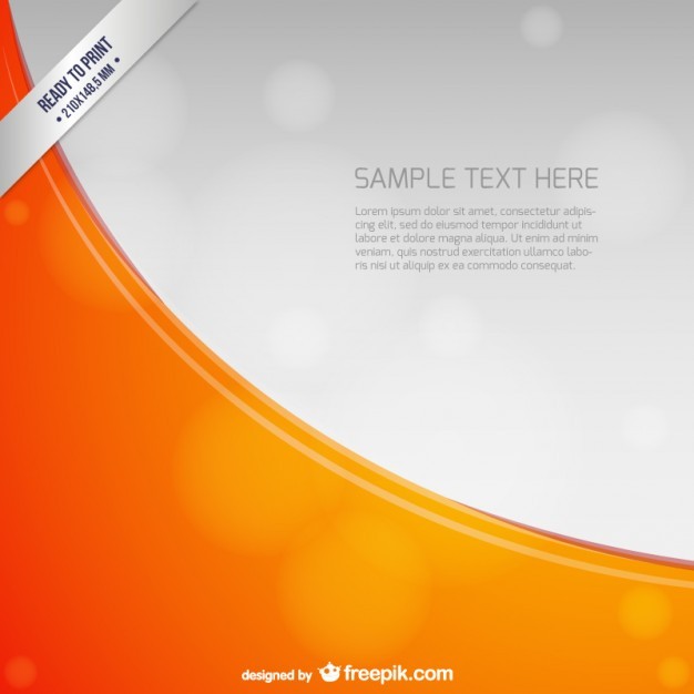 Ready To Print Background Template Vector Free Download Ad