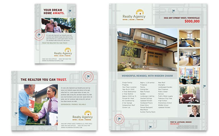 Real Estate Agent Brochure Examples