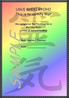 Reiki Certificate Templates By Julian Hobbs EBook Lulu Level 1 Template