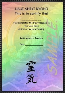Reiki Certificate S By Julian Hobbs EBook Lulu Website