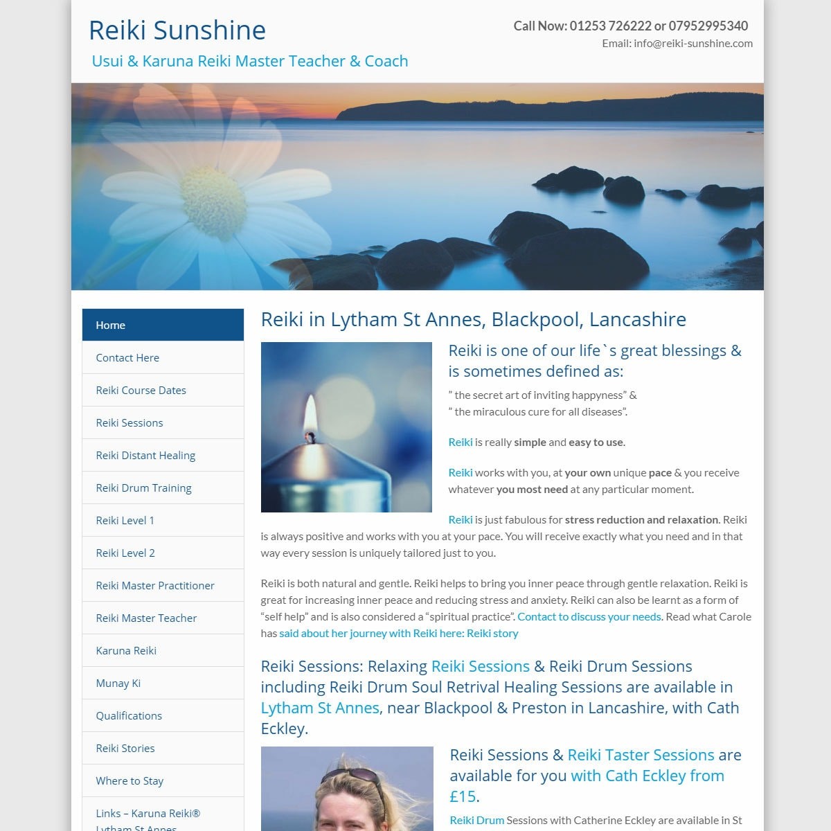 Reiki Website Design HealthHosts Websites For Therapists