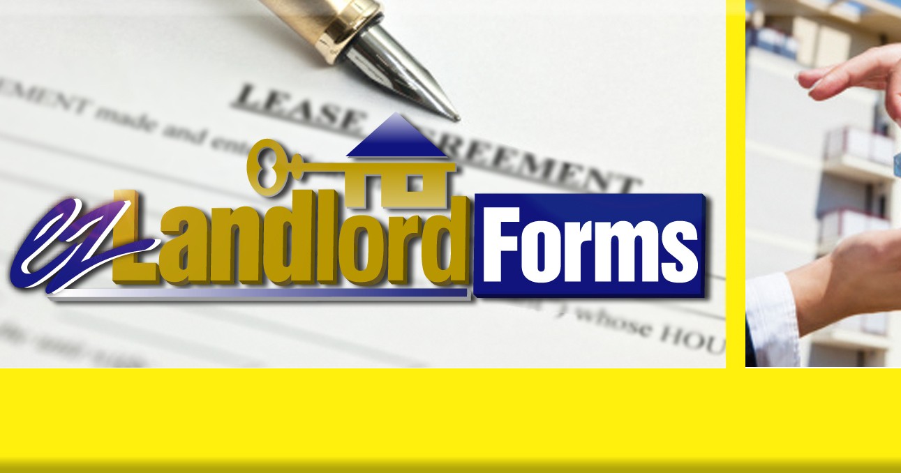 Rental Lease Agreement Application Forms Templates EZ Landlord