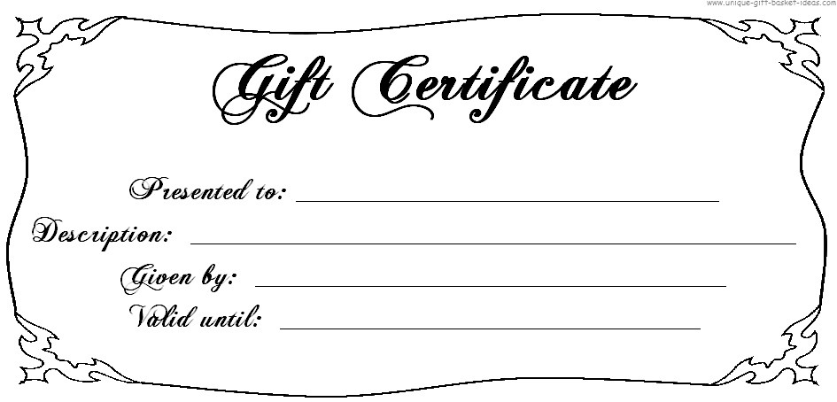 Restaurant Gift Certificate Template Free Zrom Tk
