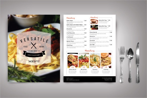 Restaurant Menu Template 53 Free PSD AI Vector EPS Illustrator