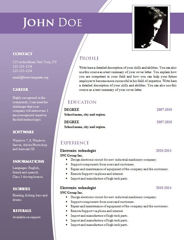 Resume Format Word Doc Cute Latest For Freshers Templates Free Template