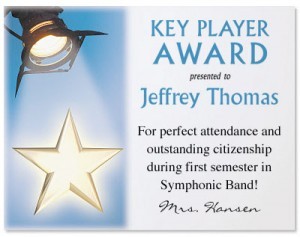 Reward Your Future Rock Stars With Music Award Certificates Spot Certificate