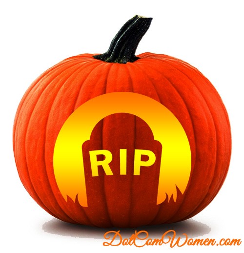 RIP Grave Pumpkin Pattern Free Halloween Carving Patterns