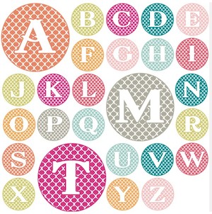 Round Up Of Free Alphabet Printables Letters Monograms Printable Monogram