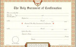 Sacco Company Confirmation CONFIRMATION CERTIFICATE BILINGUAL Catholic Certificate Template