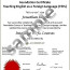 Sample Certificates TEFL TESOL Students ACCREDITAT Tefl Certificate Template