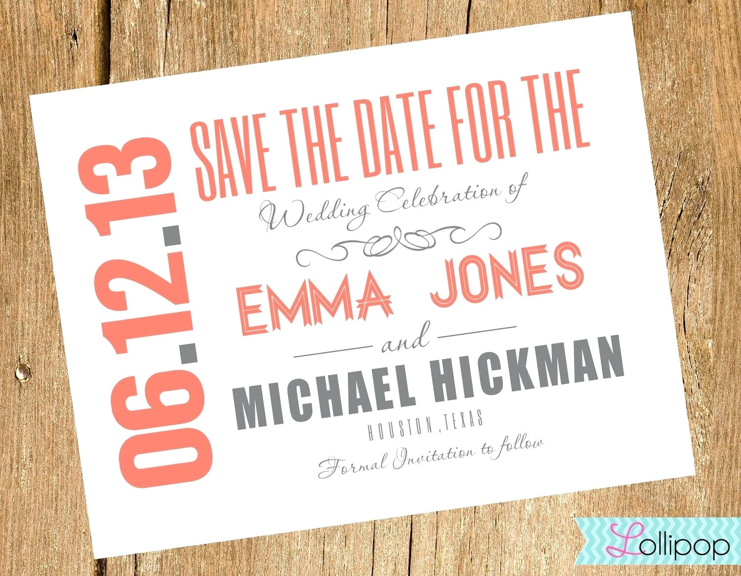 Save The Date Free Printable Templates Shocking Simple