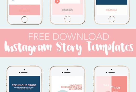 Scattered Confetti Free Download Scrapbooking Related Instagram Template
