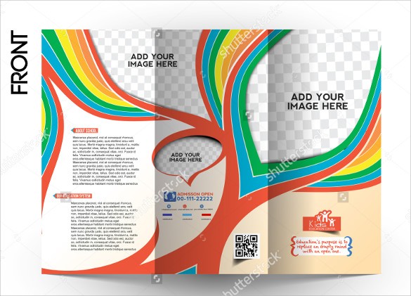 School Brochure 23 Download In PSD Vector PDF Illustration Elementary Template