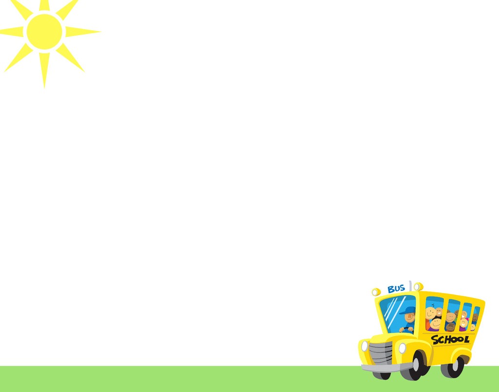 School Bus Education Backgrounds For PowerPoint PPT Ppt Template