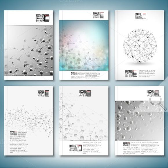 Science Brochure Or Flyer Templates By VectorShop On Creativemarket Template