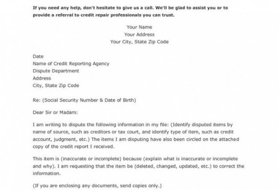 Section 609 Credit Dispute Letter Repair Aahc Info