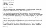 Section 609 Credit Report Dispute Letter Design Of Sample
