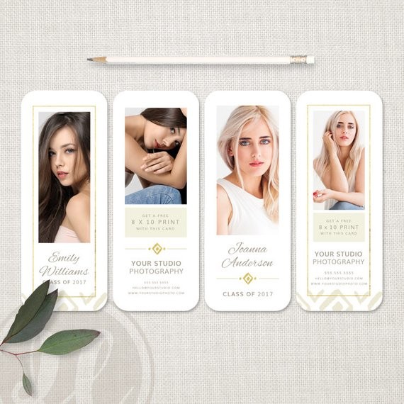 Senior Rep Card Template Cards Marketing Etsy Templates For
