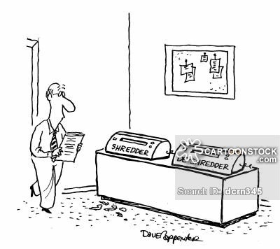 Shredding Documents Cartoons And Comics Funny Pictures From