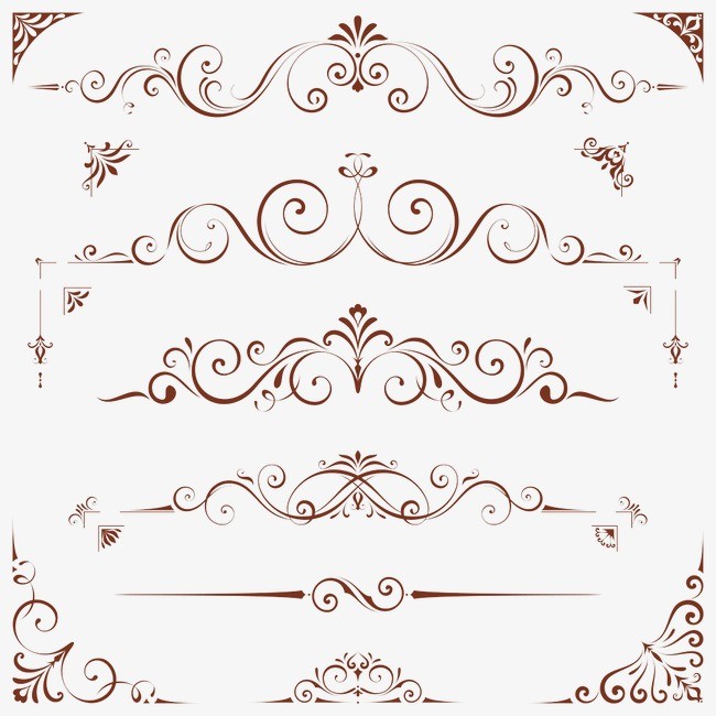 Simple Borders Vector Frame Pattern PNG And For Border Free Download