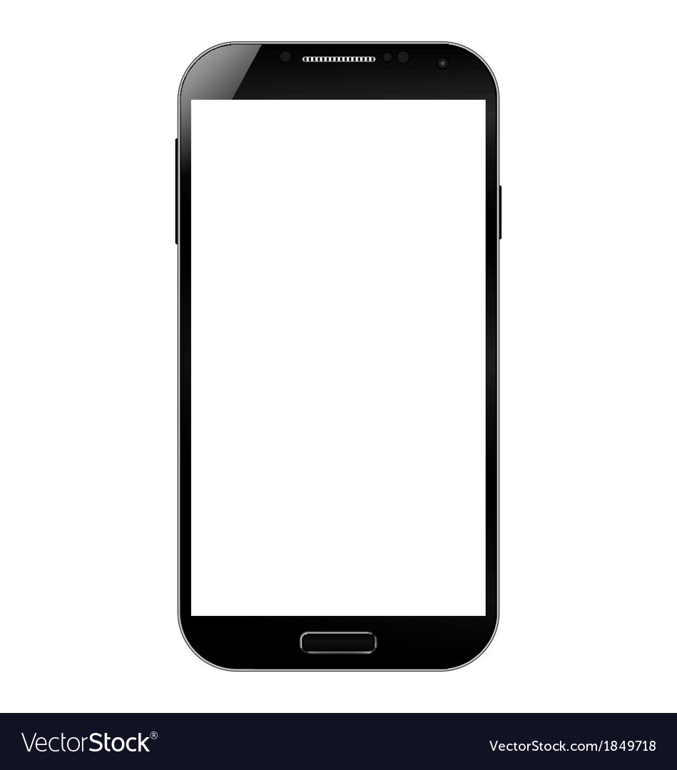 Smart Phone Mobile Royalty Free Vector Image