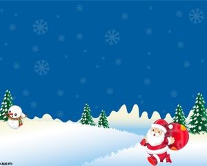 Snowy Christmas PPT Powerpoint