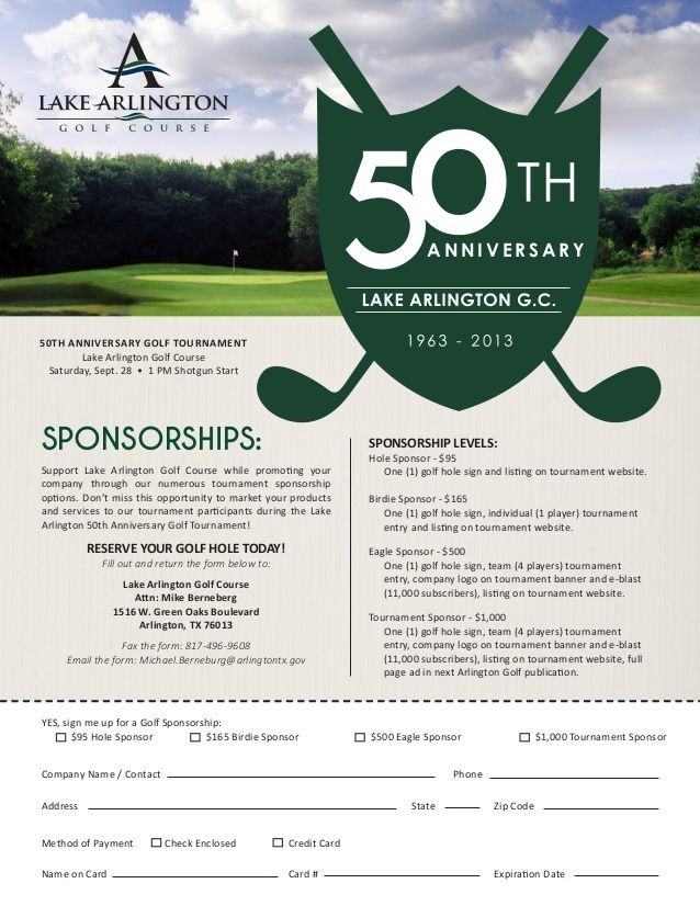 Sponsor Form S Google Search Presidents Cup Golf Sponsorship Brochure