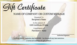 Sports And Fitness Gift Certificate Templates Easy To Use Card Template