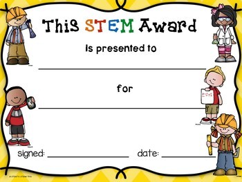 Steam Award Teaching Resources Teachers Pay Stem Certificate