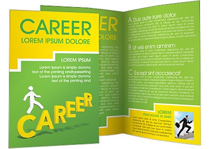 Successful Career Brochure Template Design ID